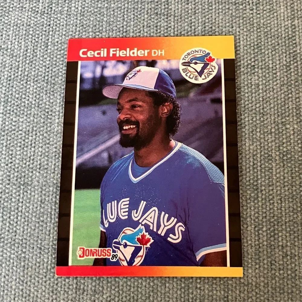 1989 Donruss Toronto Blue Jays Baseball Card Trading Card